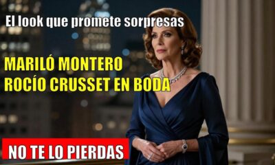 Mariló Montero SORPRENDE con su LOOK para la boda de su hija