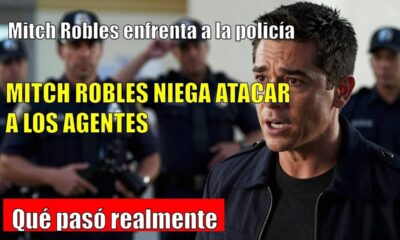Mitch Robles CONFRONTA a la policía