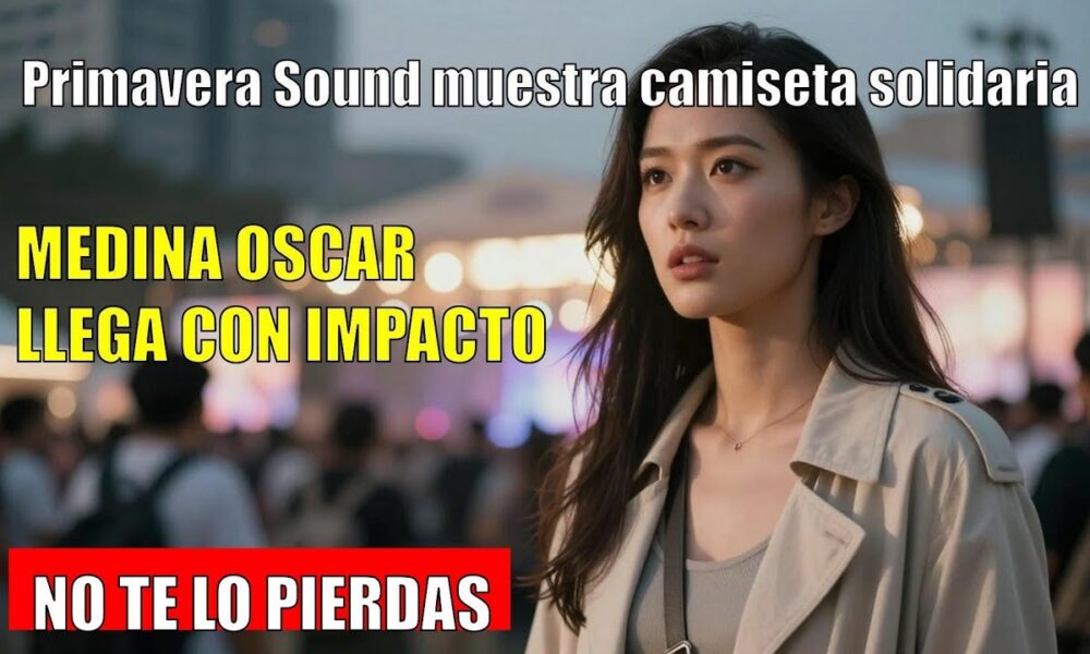 Primavera Sound Barcelona SORPRENDE con camiseta solidaria Top Manta