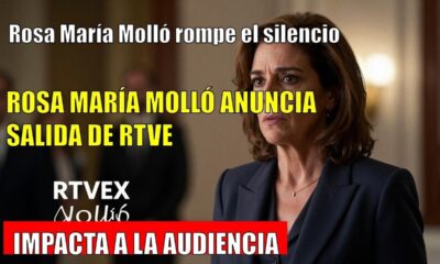 Rosa María Molló ANUNCIA su salida de RTVE