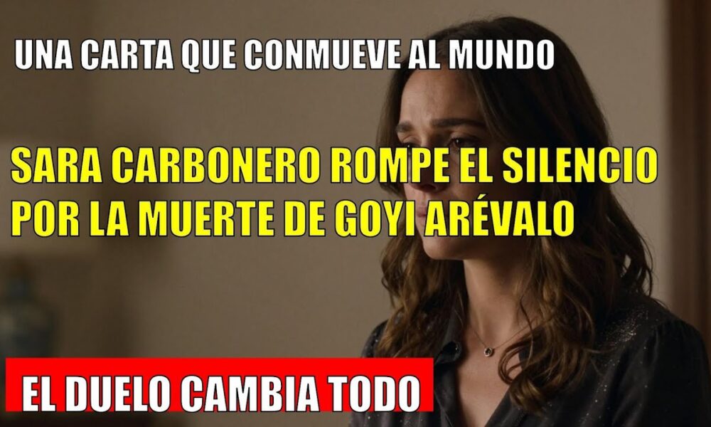 Sara Carbonero EMOCIONA con su carta de despedida a su madre