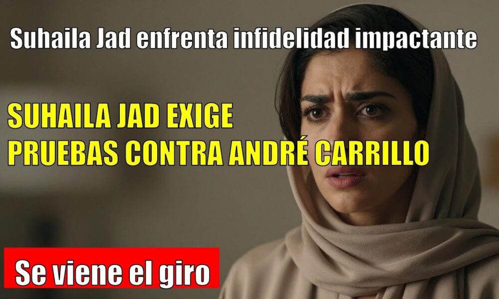 Suhaila Jad CONFRONTA la INFIDELIDAD con PRUEBAS