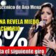 Ana Mena CONFIESA su momento más angustioso encima del escenario