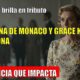 Carolina de Mónaco LUCE con su hija y su hermano en homenaje a Grace Kelly