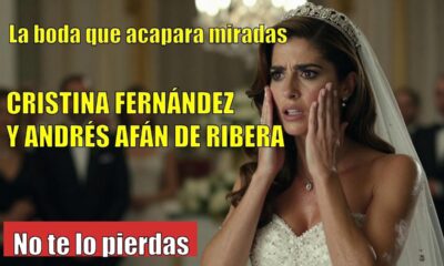Cristina Fernández SORPRENDE con su boda al ritmo de la Champions