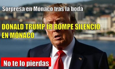Donald Trump Jr SORPRENDE viaje a Mónaco tras la boda