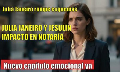Julia Janeiro SORPRENDE en una notaría junto a su padre