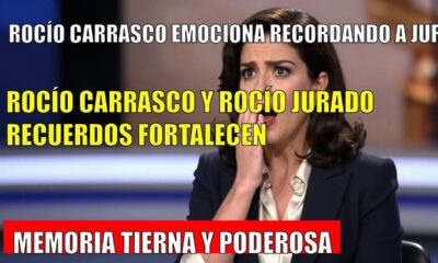 Rocío Carrasco EMOCIONA al recordar a Rocío Jurado