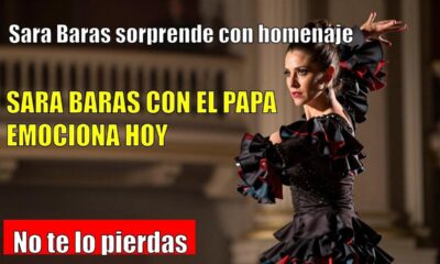 Sara Baras SORPRENDE con homenaje al Papa