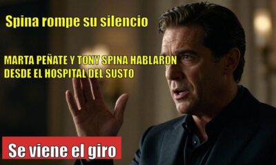 Tony Spina RESPONDE a Marta Peñate tras la hemorragia