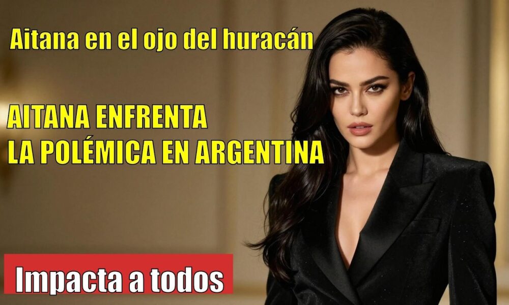 Aitana RESPONDE a la cancelación en ARGENTINA