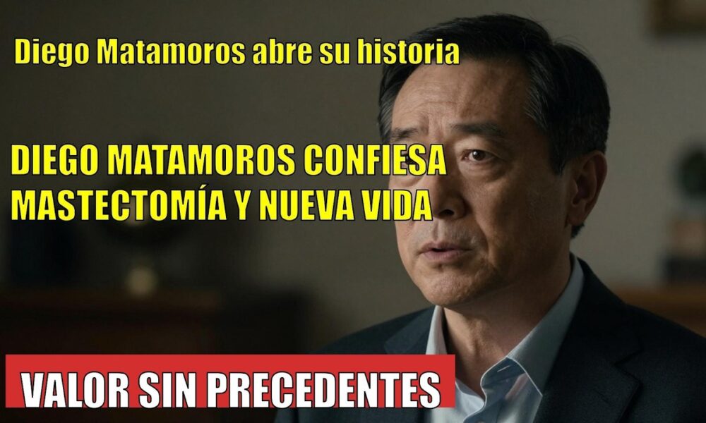 Diego Matamoros ADMITE su mastectomía: el antes y después