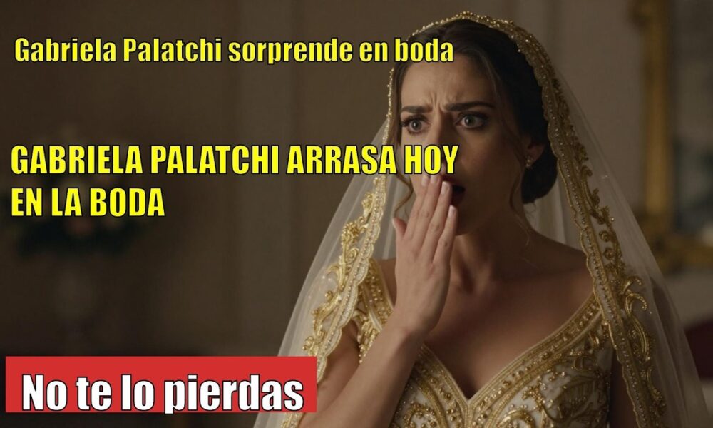 Gabriela Palatchi SORPRENDE con su boda en la finca familiar