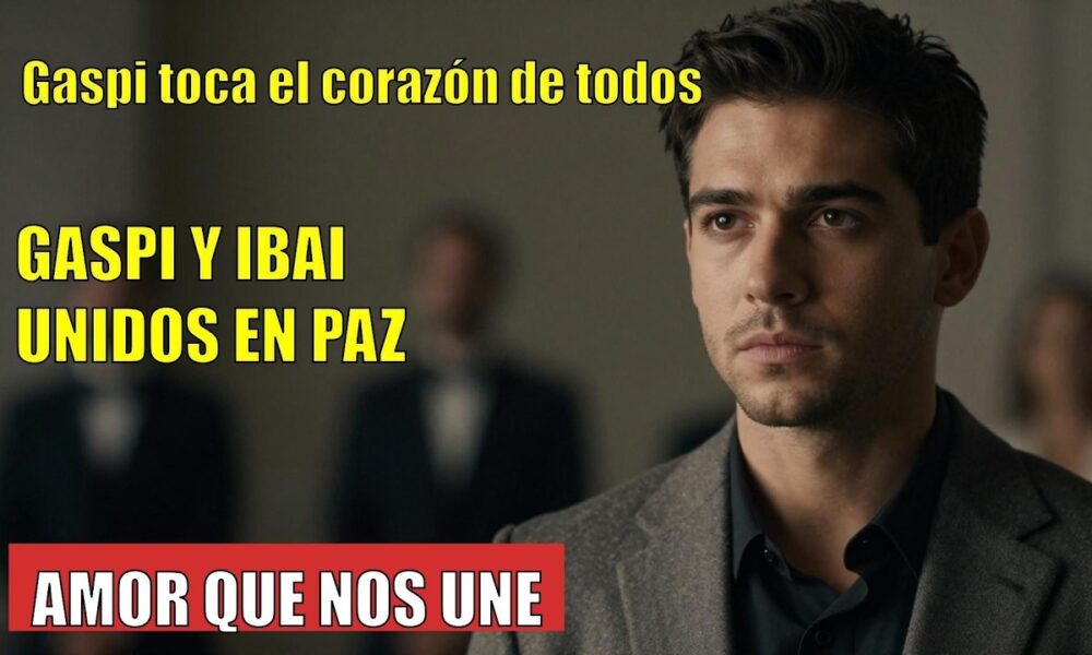 Gaspi. CONMUEVE HOMENAJE de Ibai en La Velada del Año