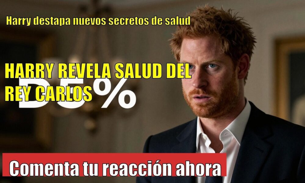 Harry DESVELA nuevos datos sobre la salud del REY CARLOS