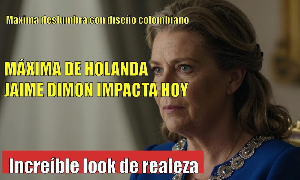 Máxima de Holanda LUCE en Huis ten BOSCH diseño colombiano y rincón histórico