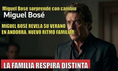 Miguel Bosé ANUNCIA su nueva vida en Andorra