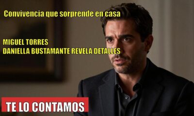Miguel Torres CONFIESA cómo ha sido convivir con Daniella Bustamante