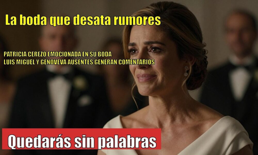 Patricia Cerezo APARECE emocionada tras su boda