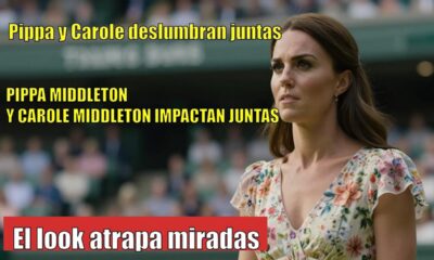 Pippa Middleton LUCE en Wimbledon junto a Carole Middleton