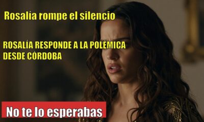 Rosalía RESPONDE a la polémica por el homenaje retirado