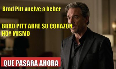 BRAD PITT ADMITE volver a beber tras siete años de sobriedad