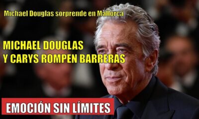 Michael Douglas SORPRENDE en Mallorca junto a su hija Carys