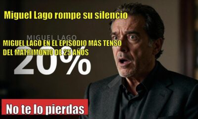 Miguel Lago CONFIESA su RUPTURA tras 25 años de matrimonio