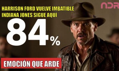 Harrison Ford SORPRENDE a los 84 vistiendo como Indiana Jones
