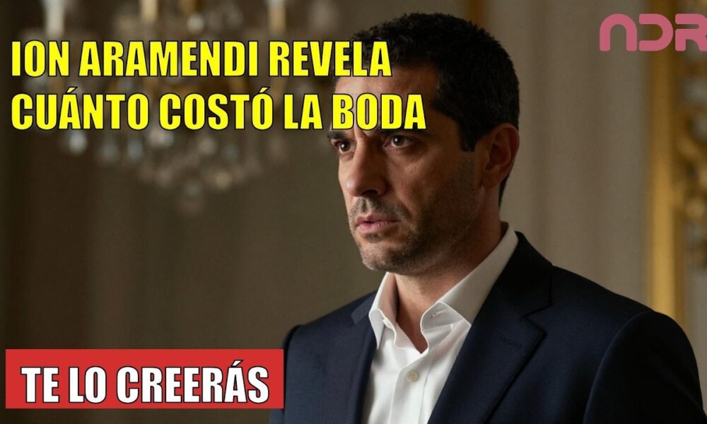 Ion Aramendi DESVELA cuánto costó su boda con María Amores