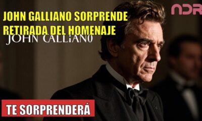 John Galliano SORPRENDE con la retirada del homenaje en la Met Gala