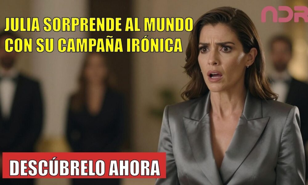 Julia SORPRENDE con su CAMPAÑA irónica