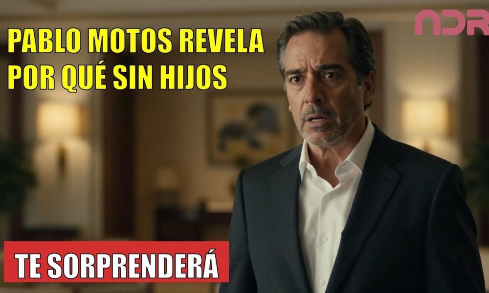 Pablo Motos ADMITE por qué no ha tenido hijos