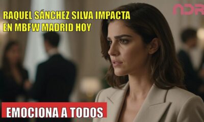 Raquel Sánchez Silva SORPRENDE en la MBFW de Madrid con 3 looks