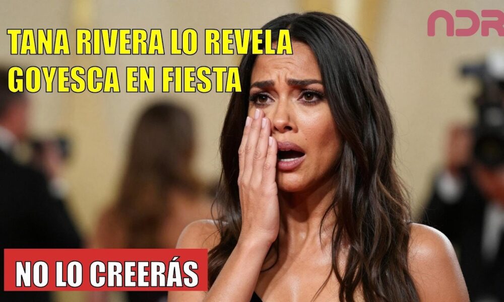 Tana Rivera APARECE en la Goyesca rodeada de famosos