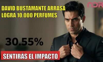 David Bustamante LOGRA más de 10.000 perfumes vendidos