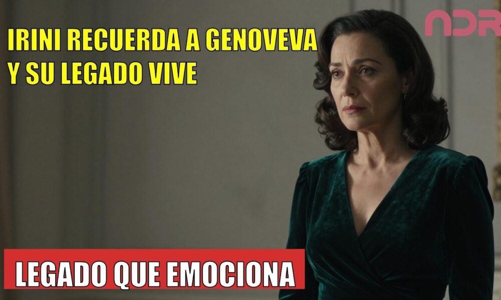 Irini Fournier EMOCIONA recordando a su abuela Genoveva Conde de Oya