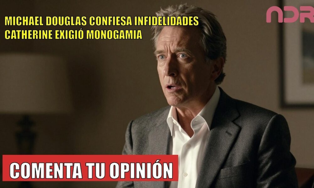 Michael Douglas CONFIESA sus infidelidades