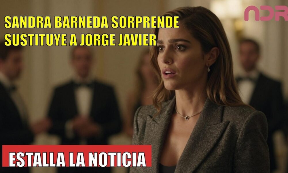 Sandra Barneda SORPRENDE al sustituir a Jorge Javier Vázquez
